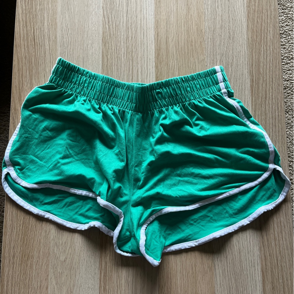 Green Athletic Shorts